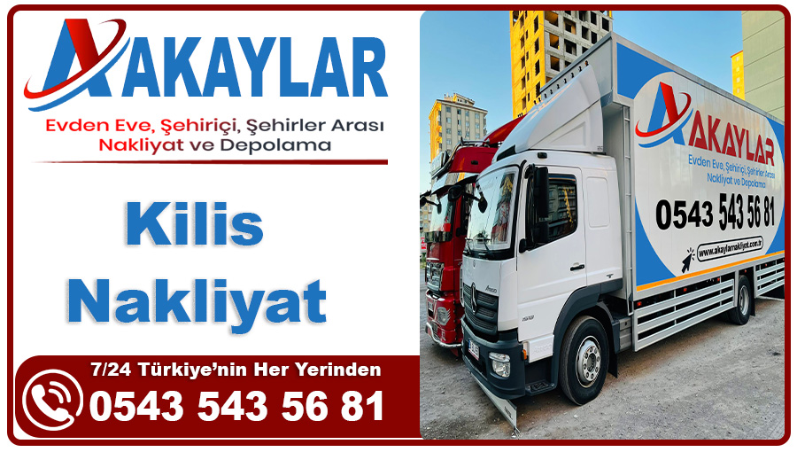 Kilis nakliyat Akaylar Kilis evden eve nakliyat firması
